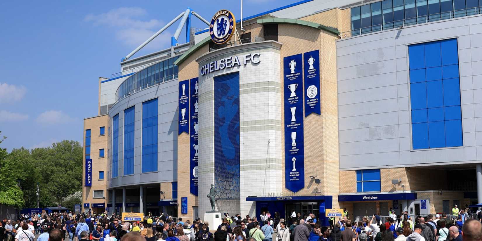 Vista geral do Stamford Bridge