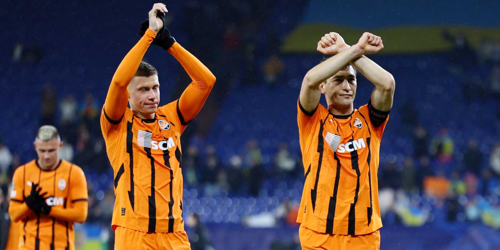 Jogadores do Shakhtar Donetsk