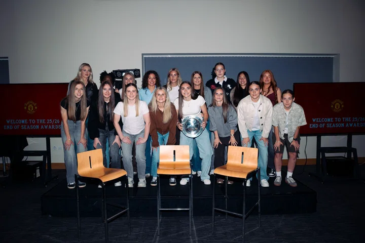 United Women U21 com o Prato PGA na noite de apresentação da temporada 2025-26