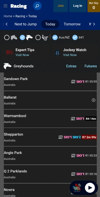 Sportsbet Greyhound Racing
