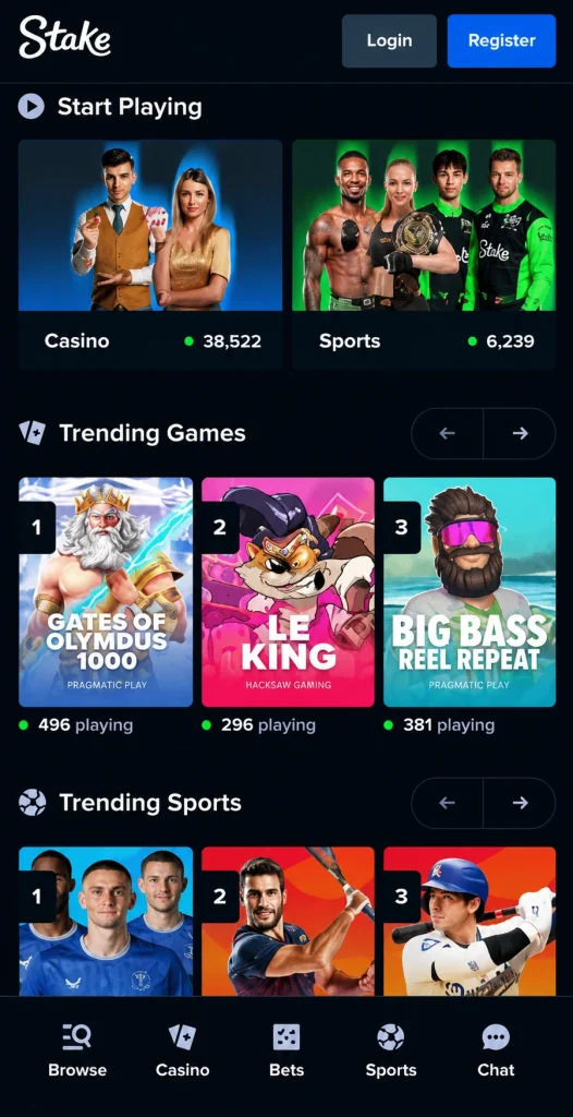 Stake app