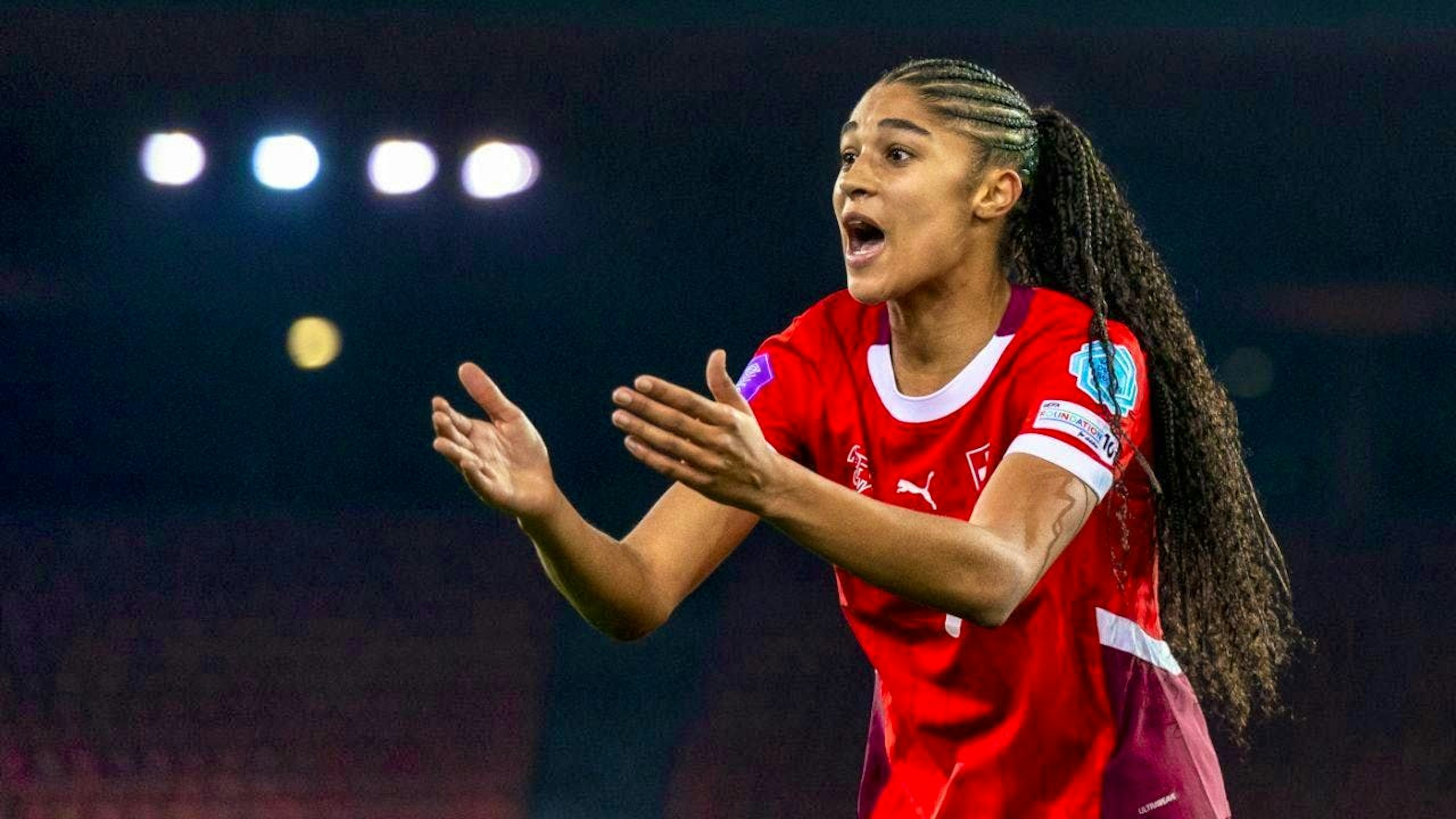 Good attempts, but no goal: Sydney Schertenleib and the Swiss national team do not get off to the desired start to the new international season.
