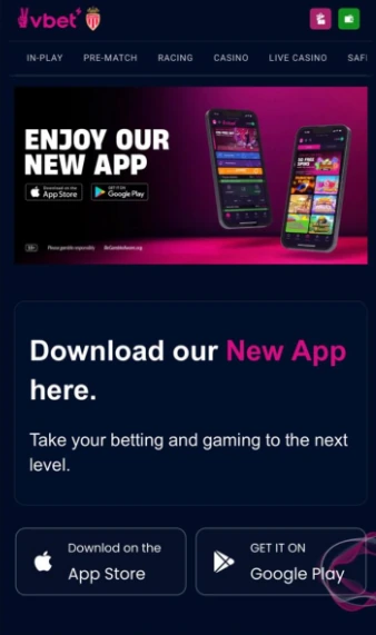 VBET app download