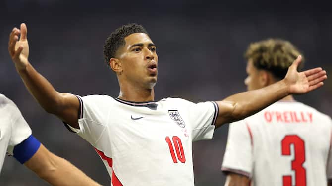 Preview image for England lead feisty clash inside Azteca; Haaland eliminates Brazil