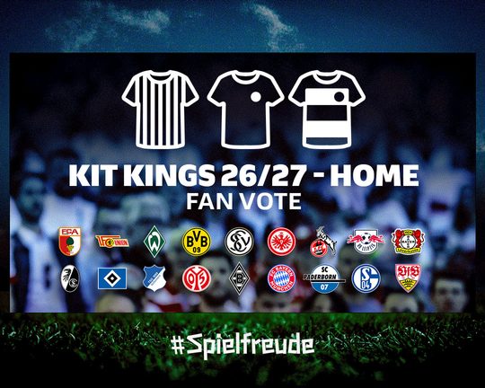 Vote for your favourite Bundesliga jersey in 2026/27!