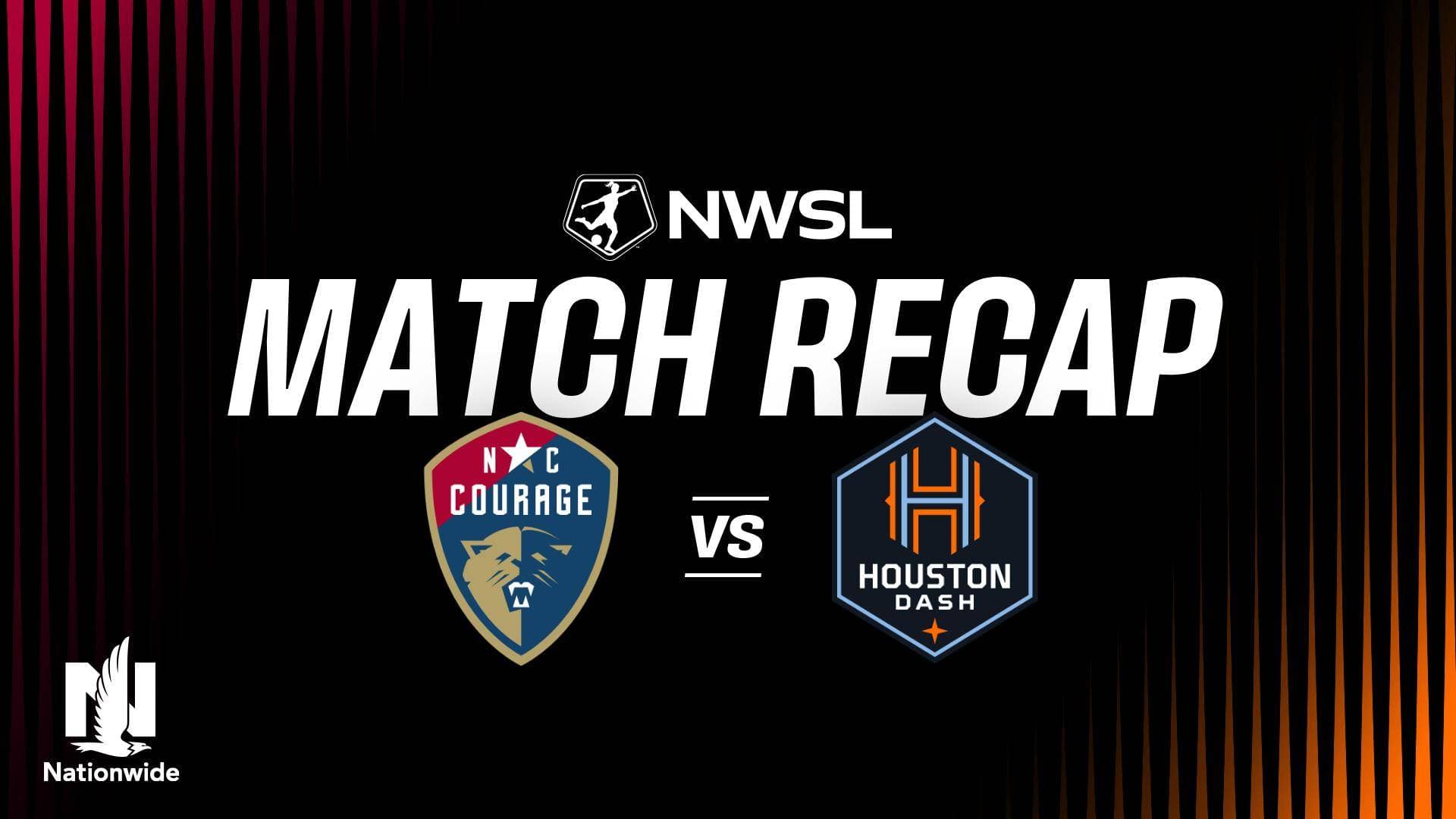 North Carolina Courage vs Houston Dash - Highlights