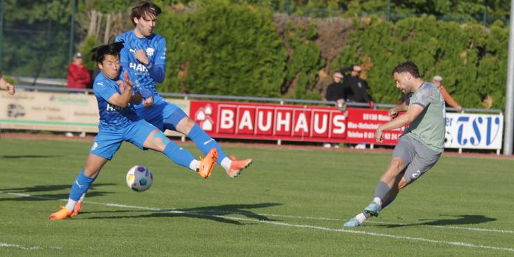 Luca Dietrich in action for TSV Gau-Odernheim