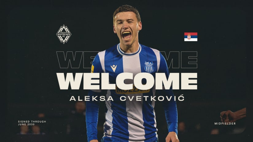 Whitecaps FC acquire midfielder Aleksa Cvetković from OFK Beograd