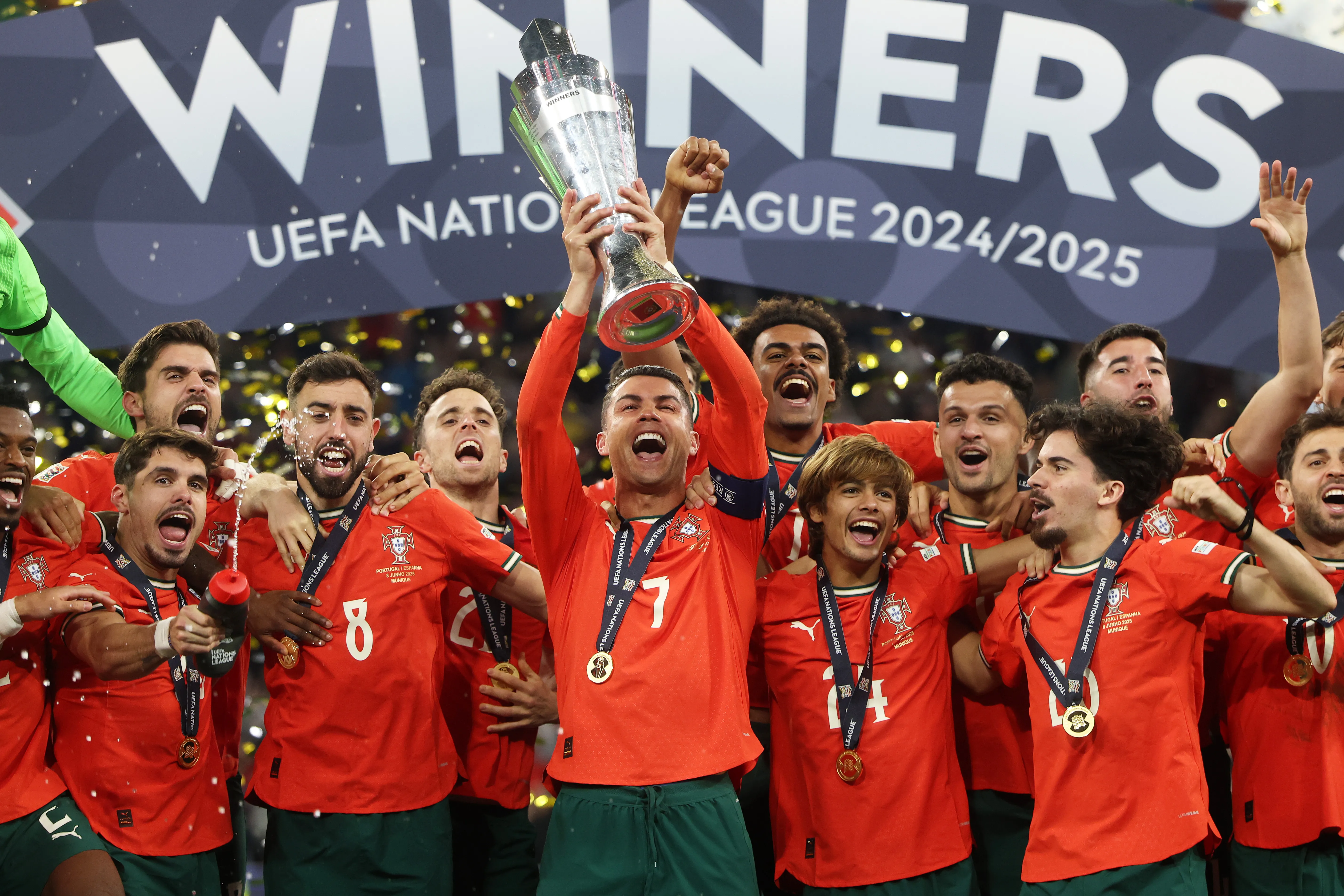 ¿Cristiano Ronaldo y su última Nations League con Portugal? (Getty)