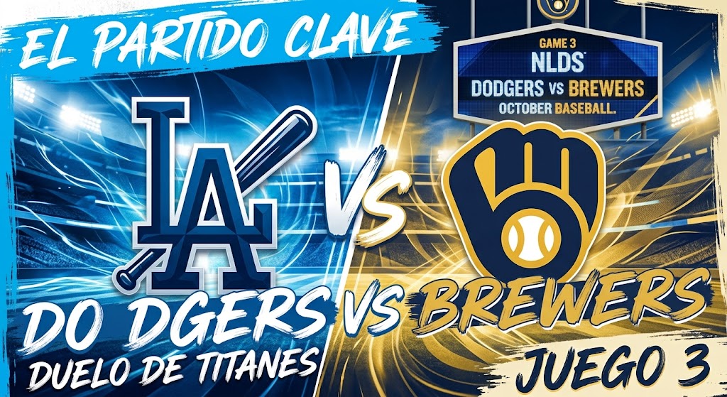 Dónde ver Dodgers vs Brewers: Imagen generada con Gemini